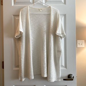 Aeropostale Cream Cardigan